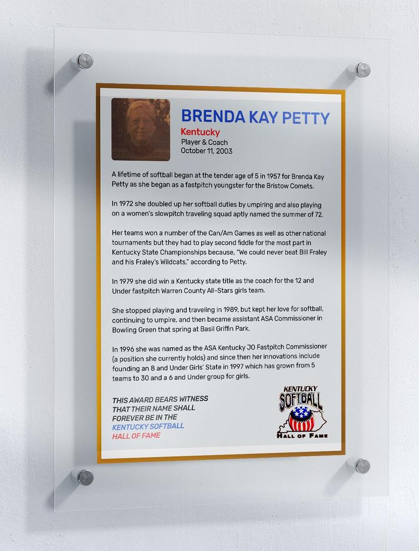 Petty, Brenda Kay