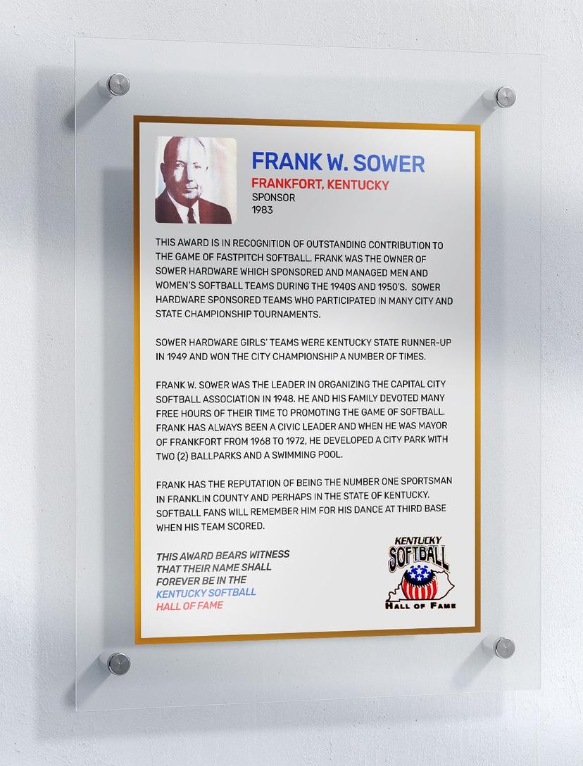Sower, Frank W.