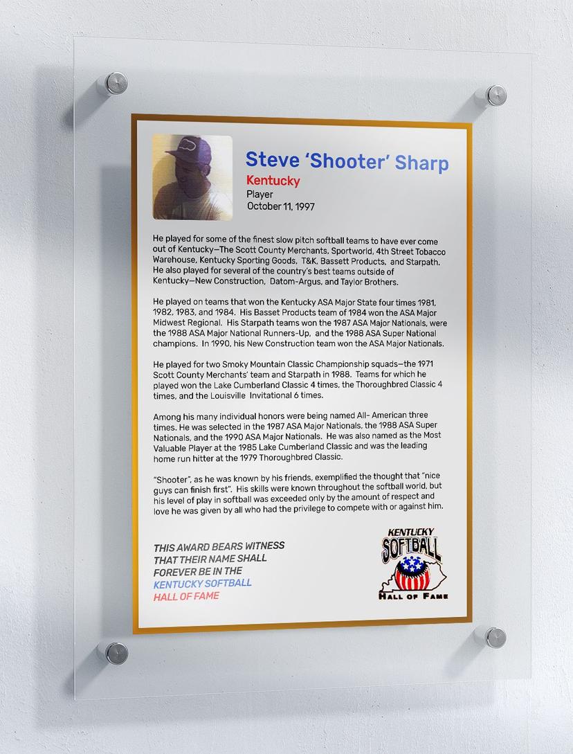 Sharp, Steve "Shooter"