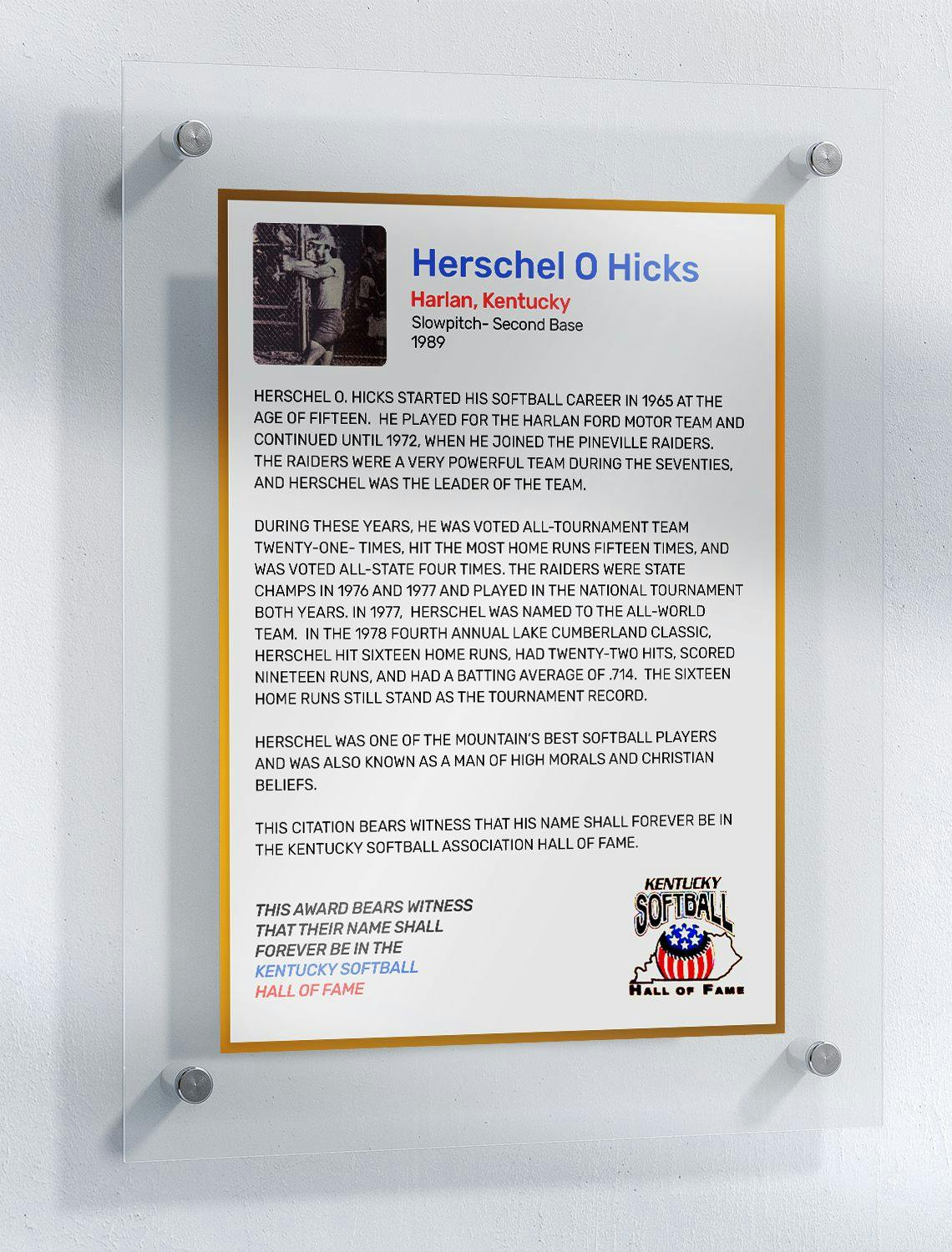 Hicks, Herschel O.