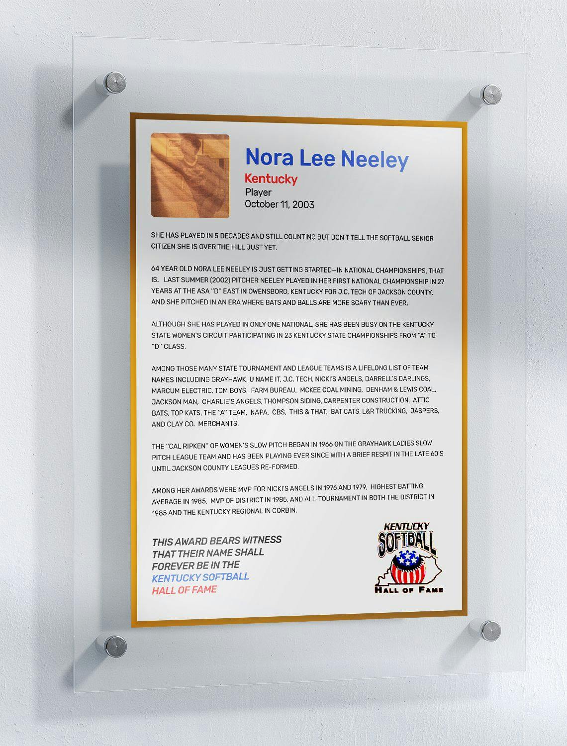 Neeley, Nora Lee
