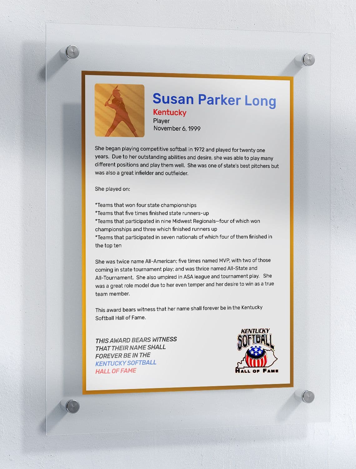 Long Mullins, Susan Parker