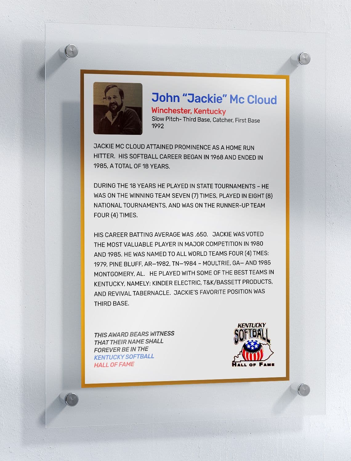 McCloud, John "Jackie"