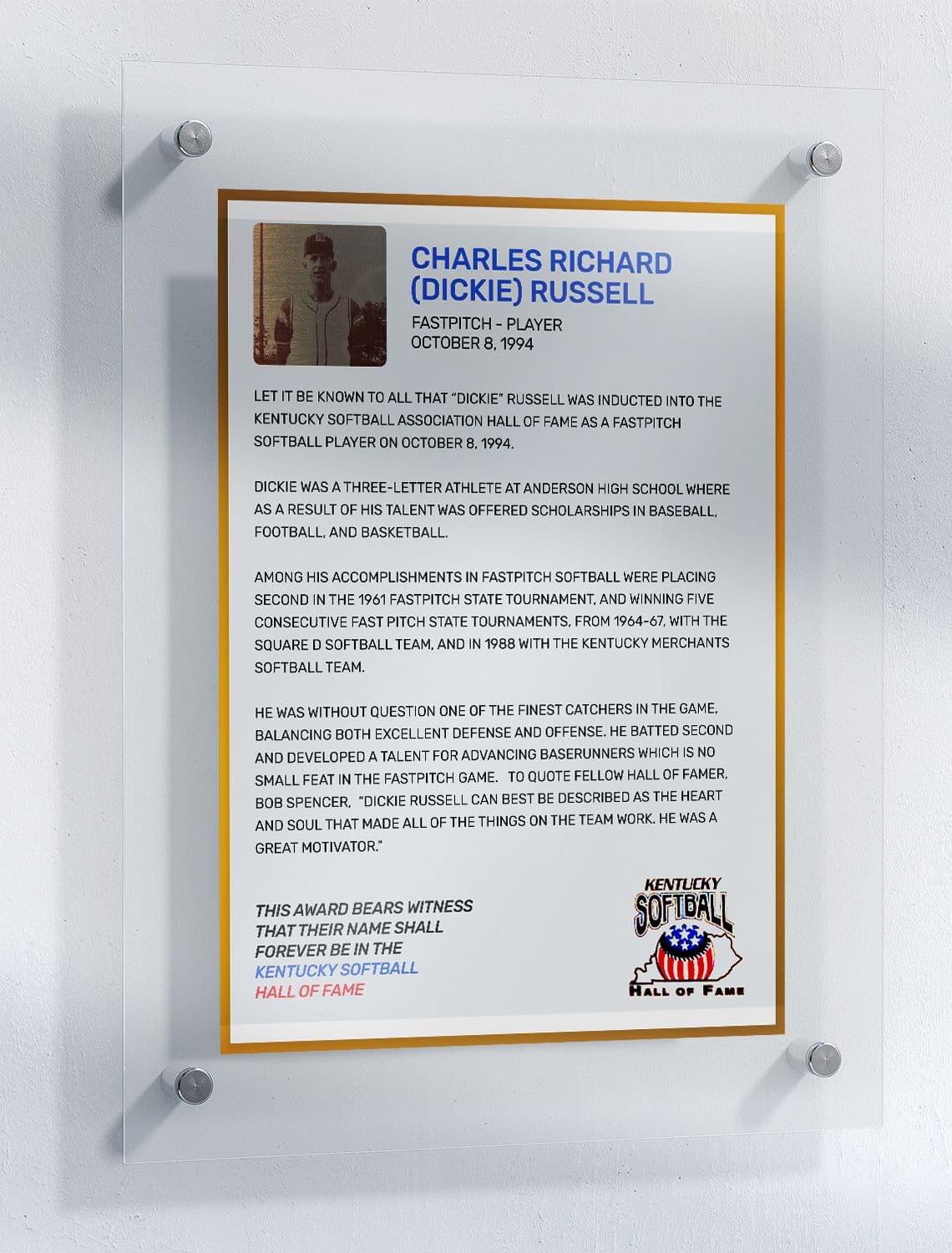 Russell, Charles Richard (Dickie)